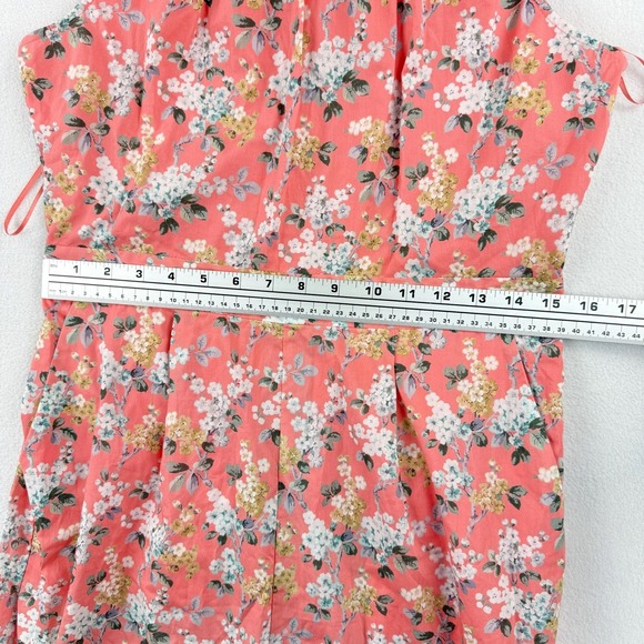 J.CREW Floral Josephine Jumpsuit Size 8 Liberty Fabric Wide Leg Womens NWT - Picture 7 of 14